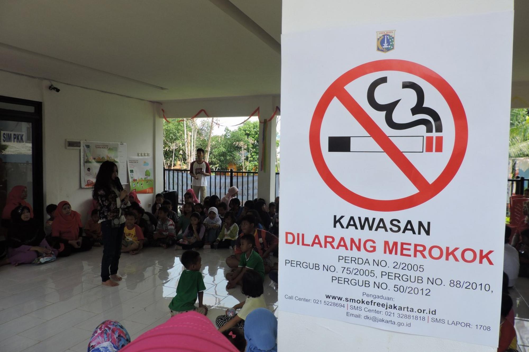 Taman Ramah Anak Tanpa Iklan Rokok