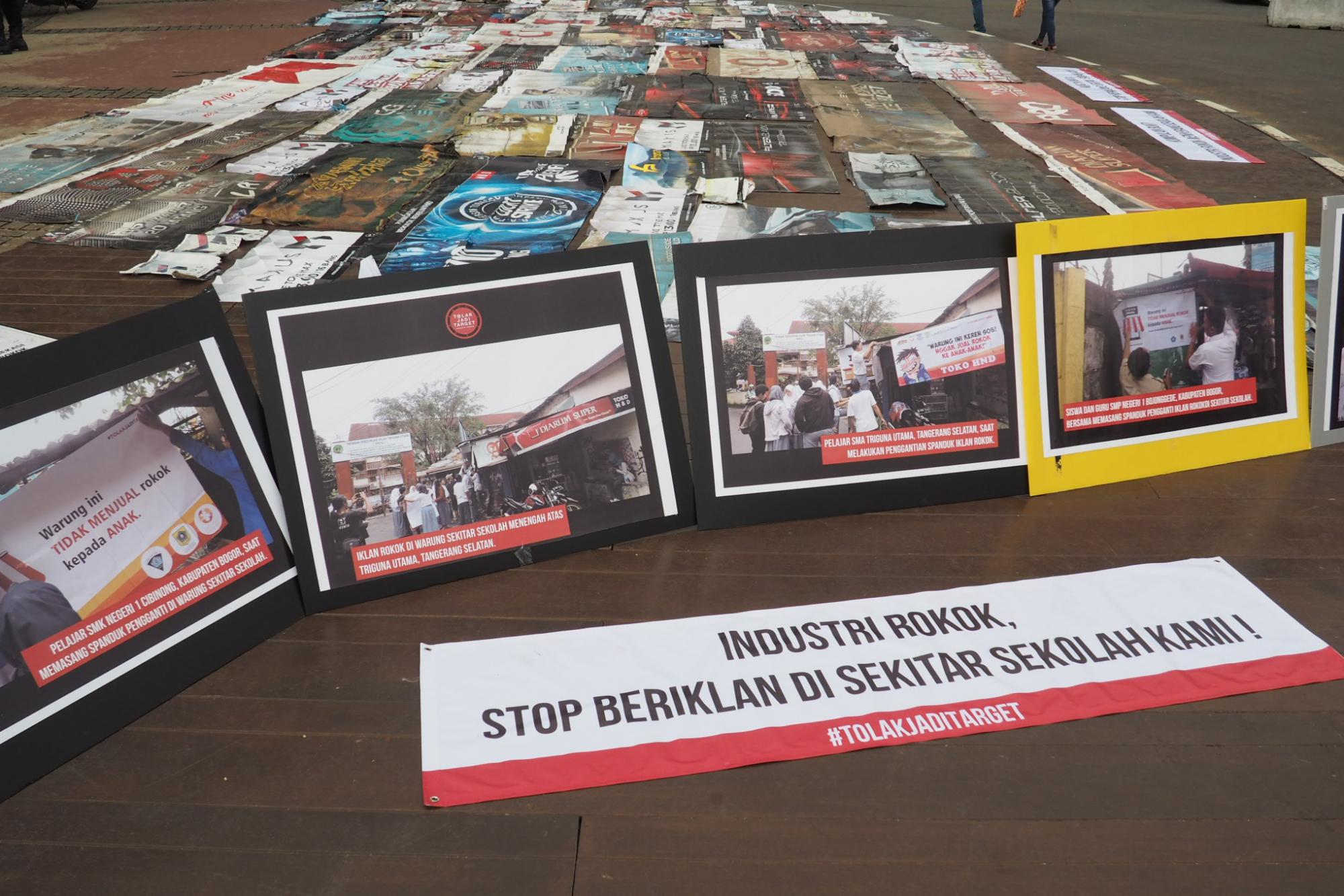 Aksi #TolakJadiTarget: Perusahaan Rokok, Serigala Berbulu Domba