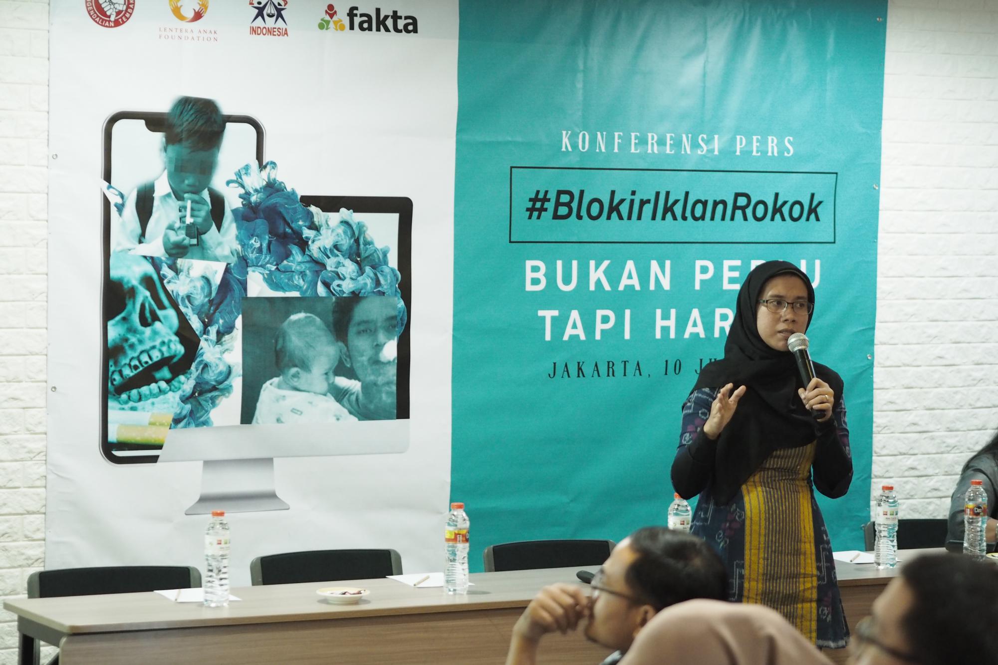 #BlokirIklanRokok Bukan Perlu, Tapi Harus.