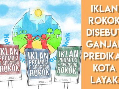 Iklan Rokok Disebut Ganjal Predikat Kota Layak Anak